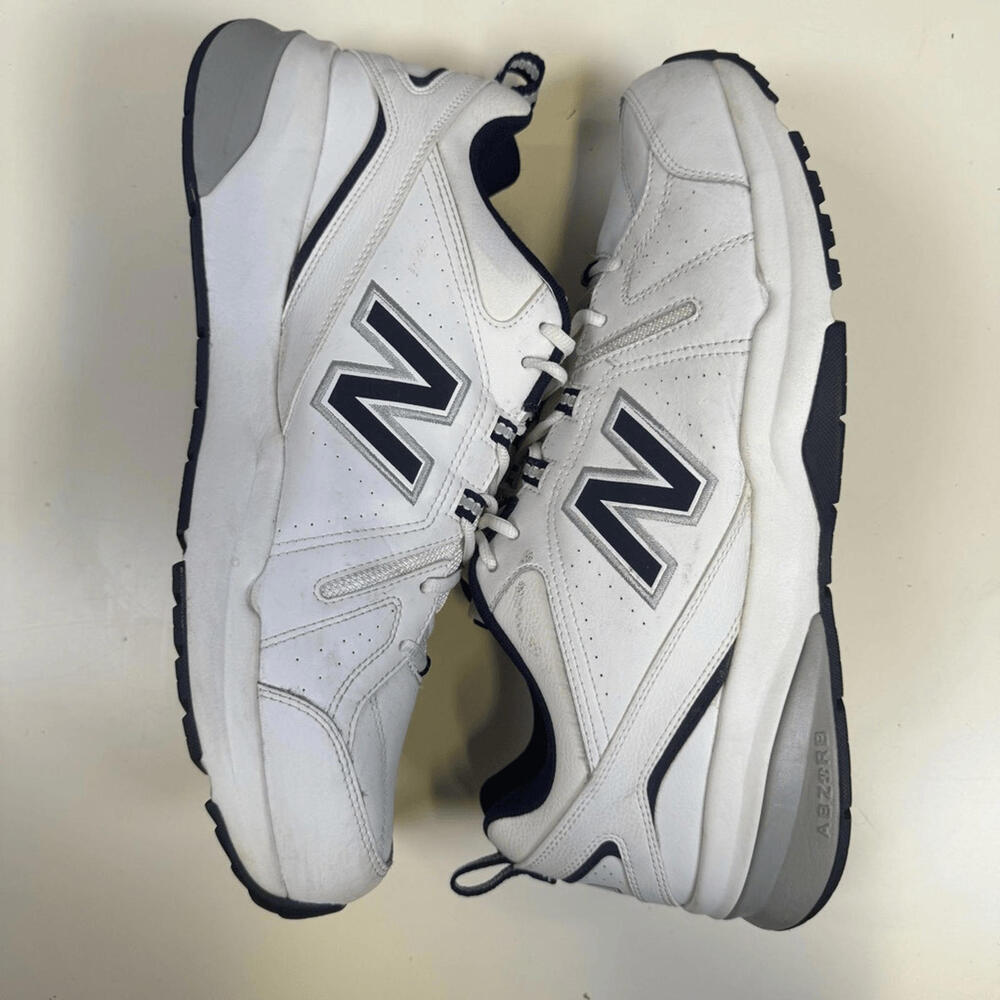 New Balance Mens Size 15 D 608v5 White MX608WN5 Training Walking Shoes Sneakers - Picture 7 of 10